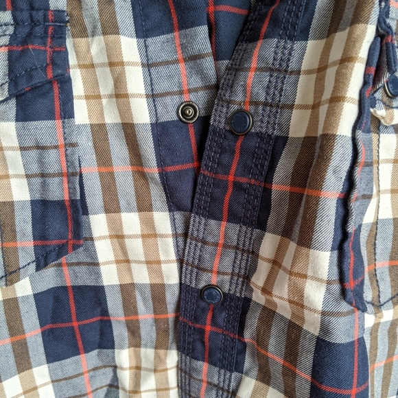 The North Face Take Flannel Shirt W/ Snaps - M - Picture 4 of 8